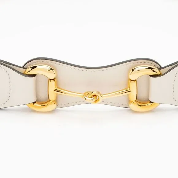 Gucci Smooth Leather Horsebit Belt - Size 34 / 85 - Picture 5 of 5